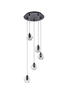 LED Pendant<br /><span style="color:#4AB0CE;">Entrega: 4-10 dias en USA</span><br /><span style="color:#4AB0CE;font-size:60%;">PREGUNTE POR ENTREGA EN PANAMA</span><br />Collection: Eren<br />Finish: Black