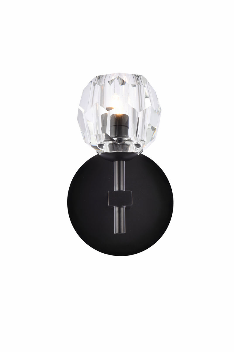 LED Wall Sconce<br /><span style="color:#4AB0CE;">Entrega: 4-10 dias en USA</span><br /><span style="color:#4AB0CE;font-size:60%;">PREGUNTE POR ENTREGA EN PANAMA</span><br />Collection: Eren<br />Finish: Black