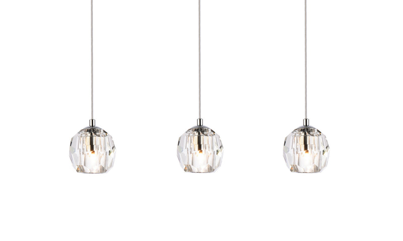 LED Pendant<br /><span style="color:#4AB0CE;">Entrega: 4-10 dias en USA</span><br /><span style="color:#4AB0CE;font-size:60%;">PREGUNTE POR ENTREGA EN PANAMA</span><br />Collection: Eren<br />Finish: Chrome
