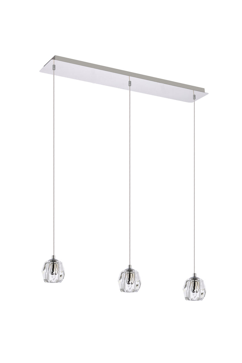 LED Pendant<br /><span style="color:#4AB0CE;">Entrega: 4-10 dias en USA</span><br /><span style="color:#4AB0CE;font-size:60%;">PREGUNTE POR ENTREGA EN PANAMA</span><br />Collection: Eren<br />Finish: Chrome
