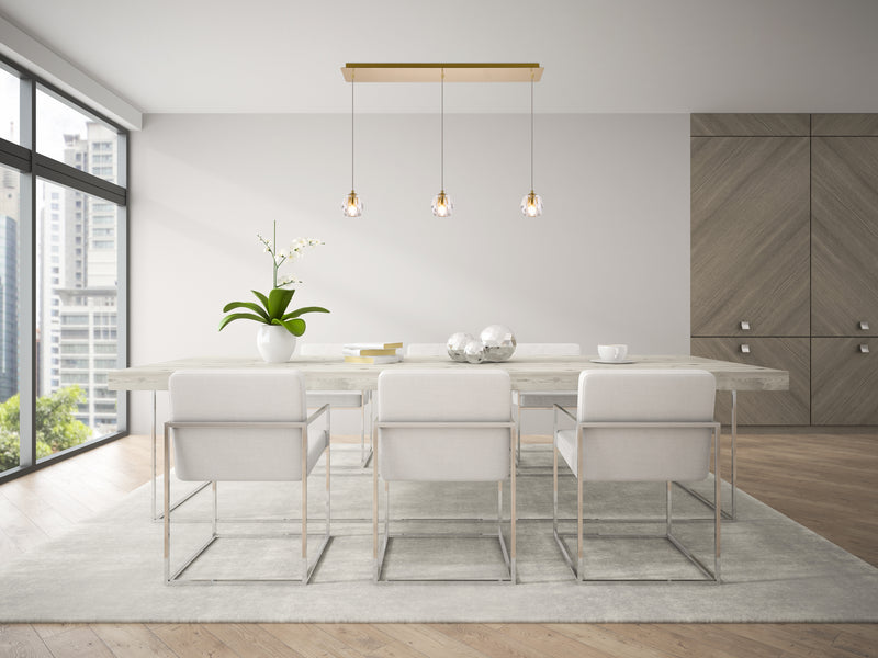 LED Pendant<br /><span style="color:#4AB0CE;">Entrega: 4-10 dias en USA</span><br /><span style="color:#4AB0CE;font-size:60%;">PREGUNTE POR ENTREGA EN PANAMA</span><br />Collection: Eren<br />Finish: Gold