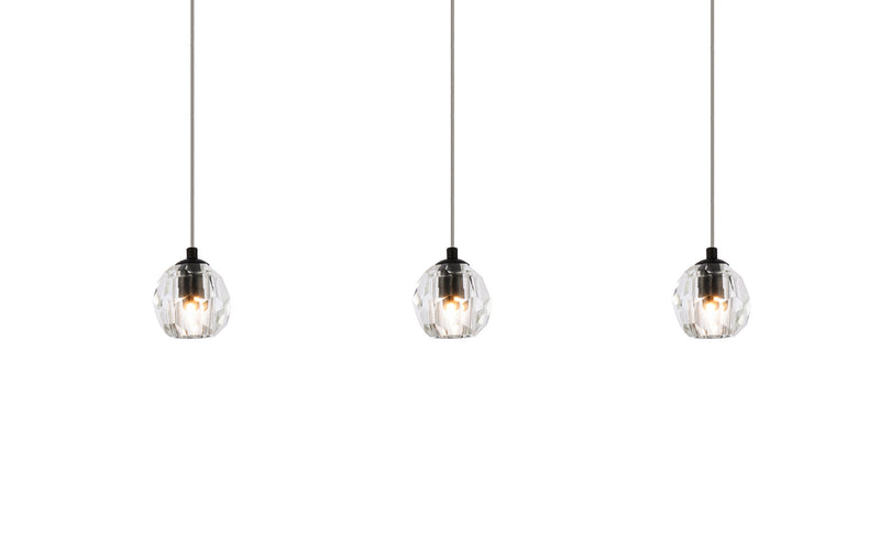 LED Pendant<br /><span style="color:#4AB0CE;">Entrega: 4-10 dias en USA</span><br /><span style="color:#4AB0CE;font-size:60%;">PREGUNTE POR ENTREGA EN PANAMA</span><br />Collection: Eren<br />Finish: Black