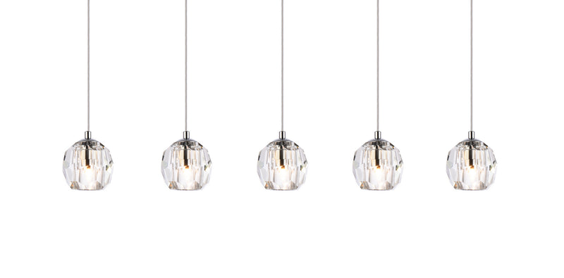 LED Pendant<br /><span style="color:#4AB0CE;">Entrega: 4-10 dias en USA</span><br /><span style="color:#4AB0CE;font-size:60%;">PREGUNTE POR ENTREGA EN PANAMA</span><br />Collection: Eren<br />Finish: Chrome