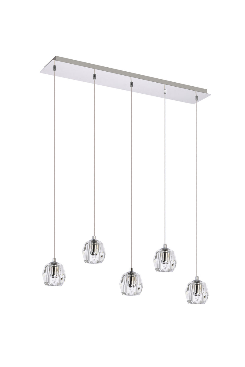 LED Pendant<br /><span style="color:#4AB0CE;">Entrega: 4-10 dias en USA</span><br /><span style="color:#4AB0CE;font-size:60%;">PREGUNTE POR ENTREGA EN PANAMA</span><br />Collection: Eren<br />Finish: Chrome