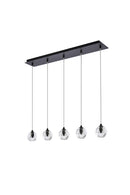 LED Pendant<br /><span style="color:#4AB0CE;">Entrega: 4-10 dias en USA</span><br /><span style="color:#4AB0CE;font-size:60%;">PREGUNTE POR ENTREGA EN PANAMA</span><br />Collection: Eren<br />Finish: Black