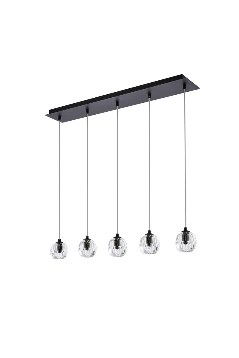 LED Pendant<br /><span style="color:#4AB0CE;">Entrega: 4-10 dias en USA</span><br /><span style="color:#4AB0CE;font-size:60%;">PREGUNTE POR ENTREGA EN PANAMA</span><br />Collection: Eren<br />Finish: Black