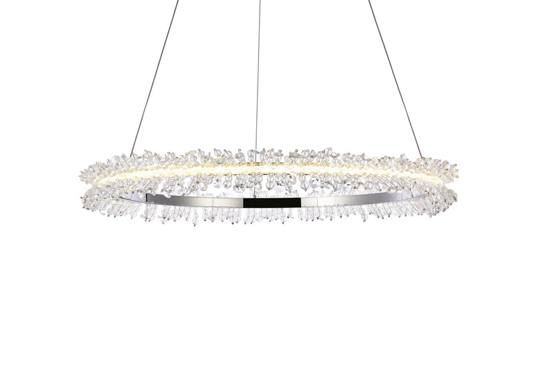LED Pendant<br /><span style="color:#4AB0CE;">Entrega: 16-17 semanas en USA</span><br /><span style="color:#4AB0CE;font-size:60%;">PREGUNTE POR ENTREGA EN PANAMA</span><br />Collection: Laurel<br />Finish: Chrome