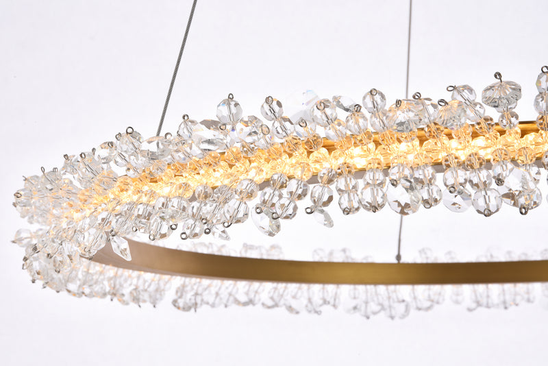 LED Pendant<br /><span style="color:#4AB0CE;">Entrega: 4-10 dias en USA</span><br /><span style="color:#4AB0CE;font-size:60%;">PREGUNTE POR ENTREGA EN PANAMA</span><br />Collection: Laurel<br />Finish: Gold