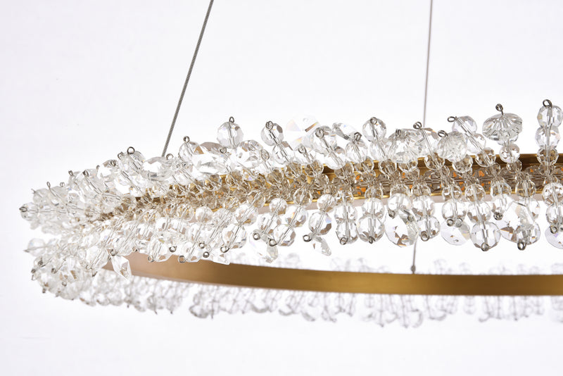 LED Pendant<br /><span style="color:#4AB0CE;">Entrega: 4-10 dias en USA</span><br /><span style="color:#4AB0CE;font-size:60%;">PREGUNTE POR ENTREGA EN PANAMA</span><br />Collection: Laurel<br />Finish: Gold
