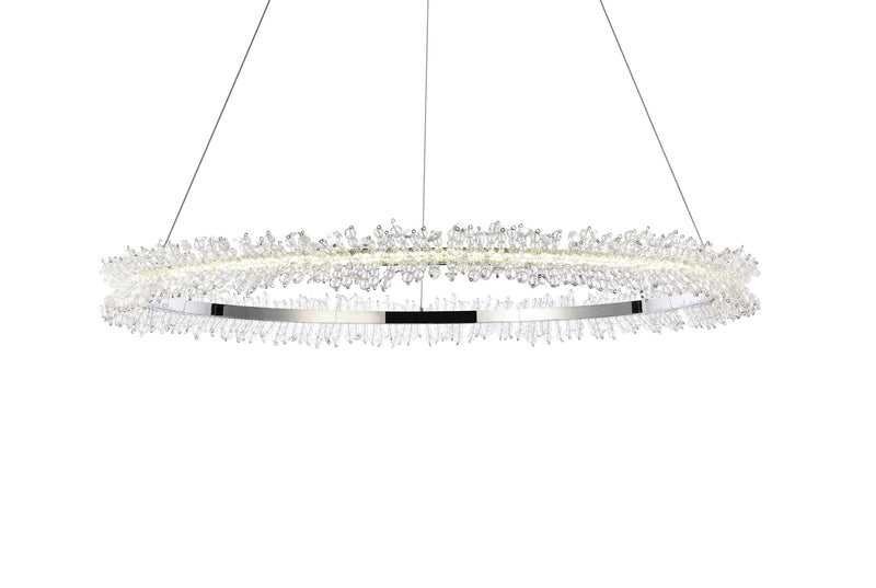 LED Pendant<br /><span style="color:#4AB0CE;">Entrega: 4-10 dias en USA</span><br /><span style="color:#4AB0CE;font-size:60%;">PREGUNTE POR ENTREGA EN PANAMA</span><br />Collection: Laurel<br />Finish: Chrome