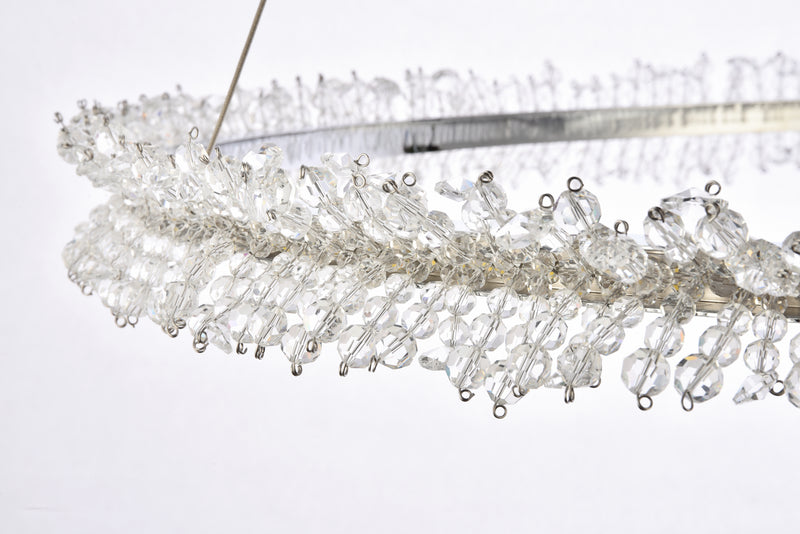 LED Pendant<br /><span style="color:#4AB0CE;">Entrega: 4-10 dias en USA</span><br /><span style="color:#4AB0CE;font-size:60%;">PREGUNTE POR ENTREGA EN PANAMA</span><br />Collection: Laurel<br />Finish: Chrome