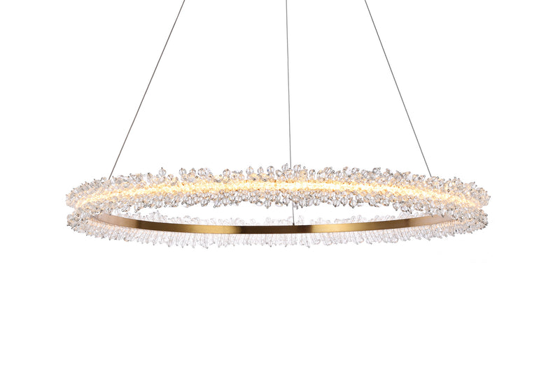 LED Pendant<br /><span style="color:#4AB0CE;">Entrega: 4-10 dias en USA</span><br /><span style="color:#4AB0CE;font-size:60%;">PREGUNTE POR ENTREGA EN PANAMA</span><br />Collection: Laurel<br />Finish: Gold