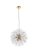 Nine Light Pendant<br /><span style="color:#4AB0CE;">Entrega: 4-10 dias en USA</span><br /><span style="color:#4AB0CE;font-size:60%;">PREGUNTE POR ENTREGA EN PANAMA</span><br />Collection: Solace<br />Finish: Gold