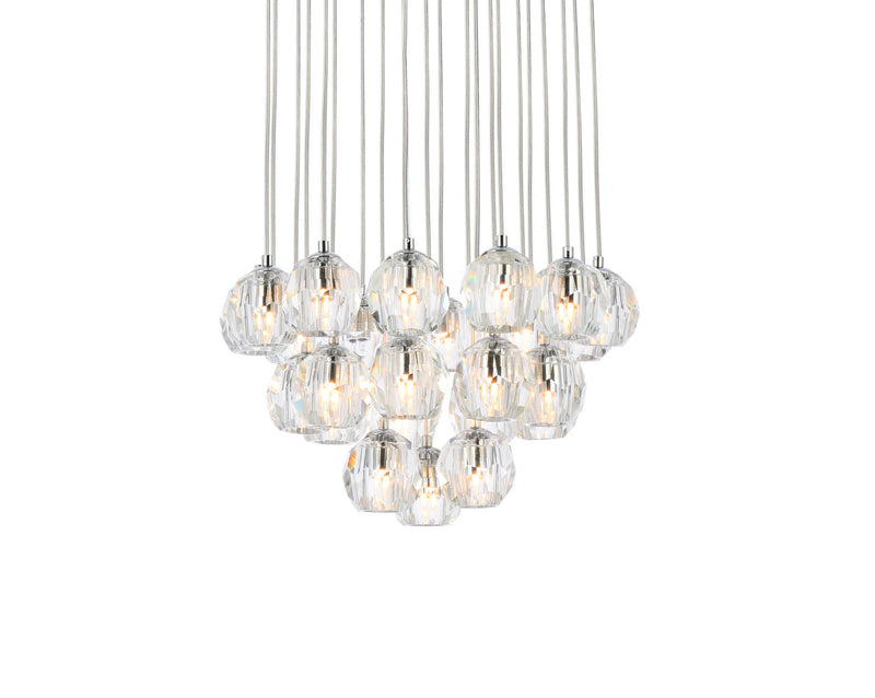 LED Pendant<br /><span style="color:#4AB0CE;">Entrega: 4-10 dias en USA</span><br /><span style="color:#4AB0CE;font-size:60%;">PREGUNTE POR ENTREGA EN PANAMA</span><br />Collection: Eren<br />Finish: Chrome