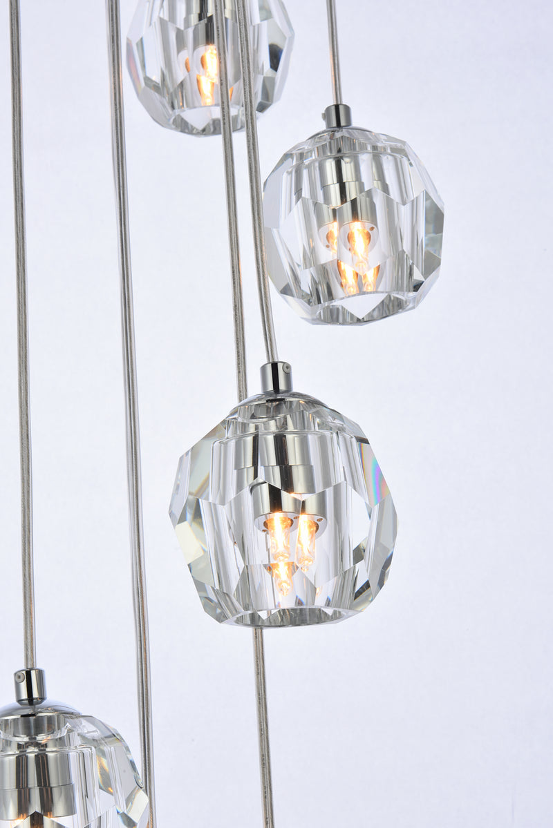 LED Pendant<br /><span style="color:#4AB0CE;">Entrega: 4-10 dias en USA</span><br /><span style="color:#4AB0CE;font-size:60%;">PREGUNTE POR ENTREGA EN PANAMA</span><br />Collection: Eren<br />Finish: Chrome