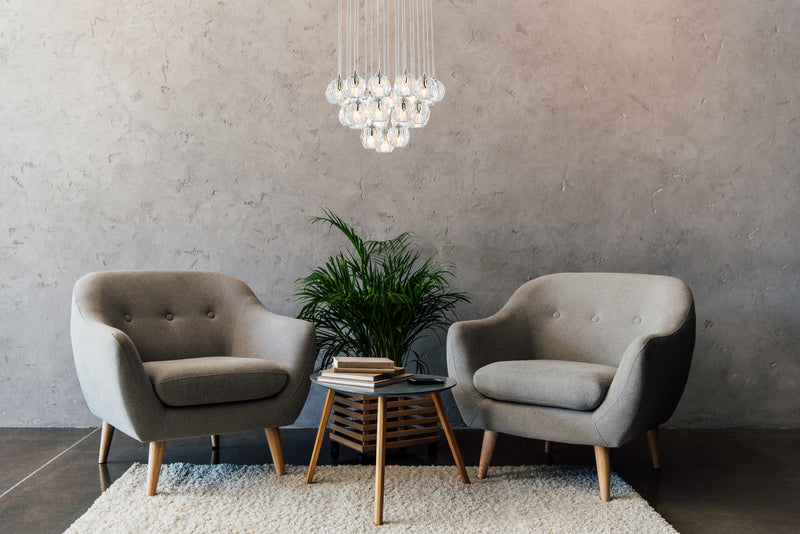 LED Pendant<br /><span style="color:#4AB0CE;">Entrega: 4-10 dias en USA</span><br /><span style="color:#4AB0CE;font-size:60%;">PREGUNTE POR ENTREGA EN PANAMA</span><br />Collection: Eren<br />Finish: Chrome