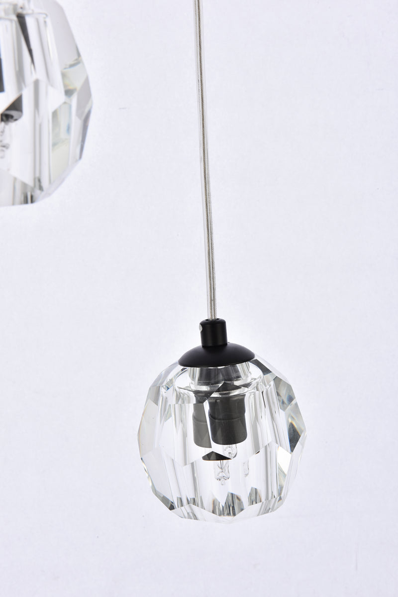 LED Pendant<br /><span style="color:#4AB0CE;">Entrega: 4-10 dias en USA</span><br /><span style="color:#4AB0CE;font-size:60%;">PREGUNTE POR ENTREGA EN PANAMA</span><br />Collection: Eren<br />Finish: Black