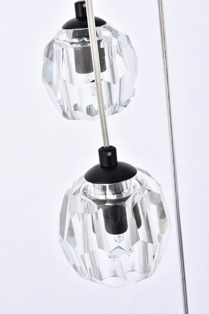 LED Pendant<br /><span style="color:#4AB0CE;">Entrega: 4-10 dias en USA</span><br /><span style="color:#4AB0CE;font-size:60%;">PREGUNTE POR ENTREGA EN PANAMA</span><br />Collection: Eren<br />Finish: Black