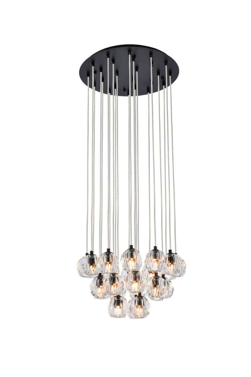 LED Pendant<br /><span style="color:#4AB0CE;">Entrega: 4-10 dias en USA</span><br /><span style="color:#4AB0CE;font-size:60%;">PREGUNTE POR ENTREGA EN PANAMA</span><br />Collection: Eren<br />Finish: Black