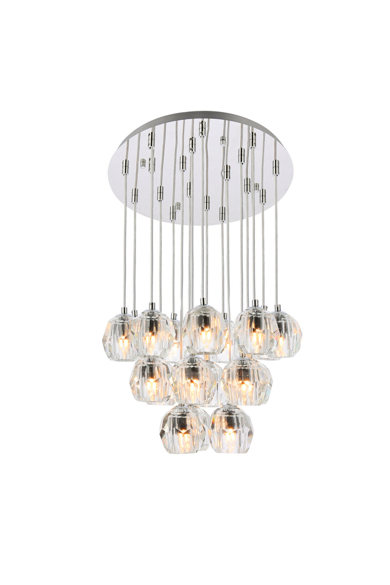 LED Pendant<br /><span style="color:#4AB0CE;">Entrega: 4-10 dias en USA</span><br /><span style="color:#4AB0CE;font-size:60%;">PREGUNTE POR ENTREGA EN PANAMA</span><br />Collection: Eren<br />Finish: Chrome
