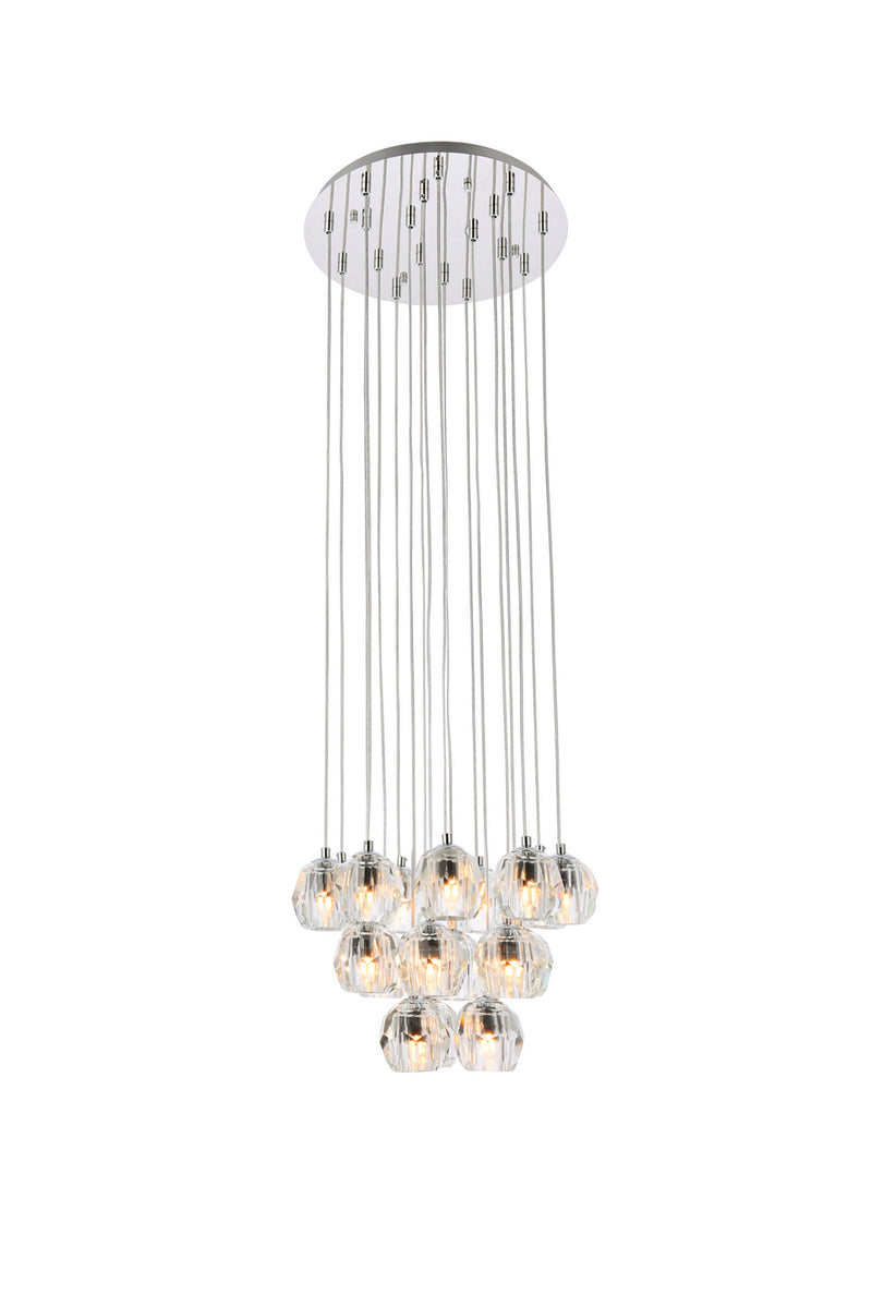 LED Pendant<br /><span style="color:#4AB0CE;">Entrega: 4-10 dias en USA</span><br /><span style="color:#4AB0CE;font-size:60%;">PREGUNTE POR ENTREGA EN PANAMA</span><br />Collection: Eren<br />Finish: Chrome