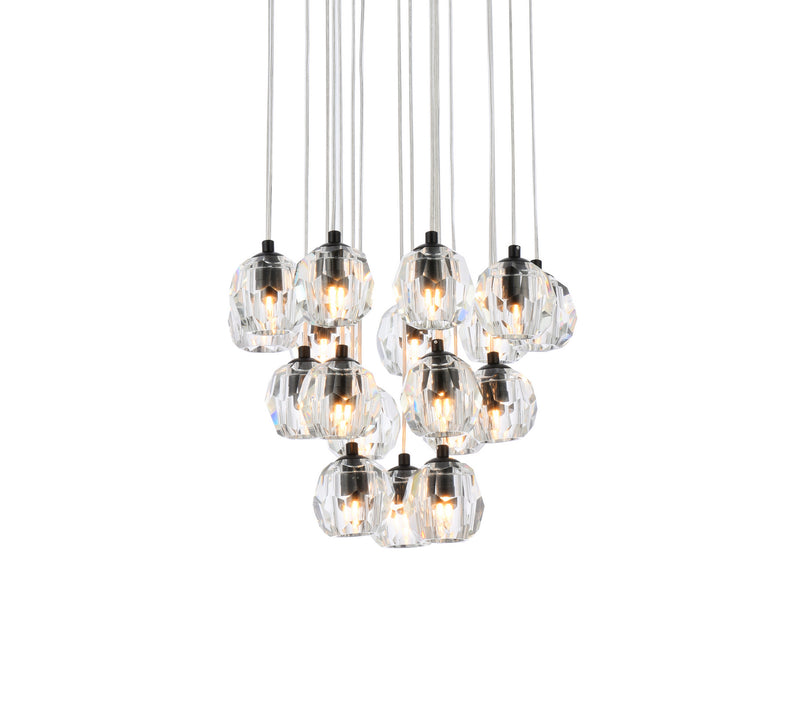 LED Pendant<br /><span style="color:#4AB0CE;">Entrega: 4-10 dias en USA</span><br /><span style="color:#4AB0CE;font-size:60%;">PREGUNTE POR ENTREGA EN PANAMA</span><br />Collection: Eren<br />Finish: Black