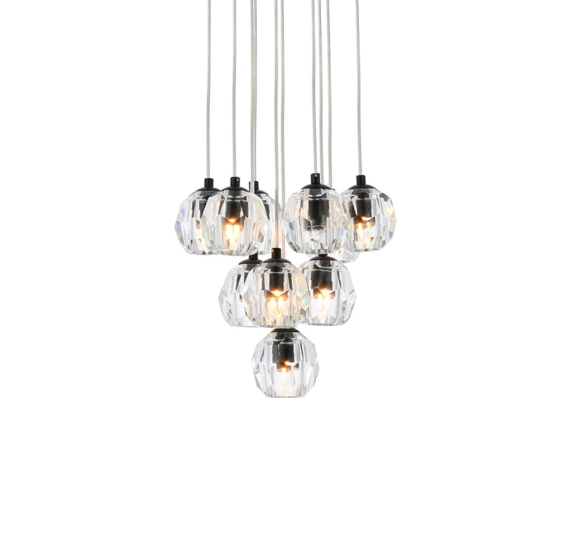 LED Pendant<br /><span style="color:#4AB0CE;">Entrega: 4-10 dias en USA</span><br /><span style="color:#4AB0CE;font-size:60%;">PREGUNTE POR ENTREGA EN PANAMA</span><br />Collection: Eren<br />Finish: Black