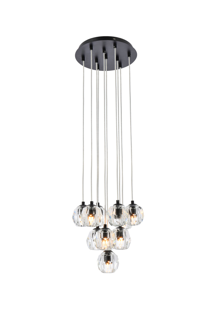 LED Pendant<br /><span style="color:#4AB0CE;">Entrega: 4-10 dias en USA</span><br /><span style="color:#4AB0CE;font-size:60%;">PREGUNTE POR ENTREGA EN PANAMA</span><br />Collection: Eren<br />Finish: Black