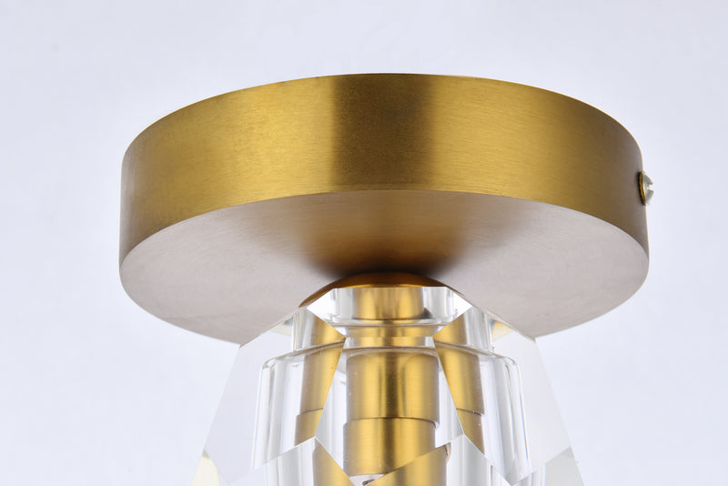 LED Flush Mount<br /><span style="color:#4AB0CE;">Entrega: 4-10 dias en USA</span><br /><span style="color:#4AB0CE;font-size:60%;">PREGUNTE POR ENTREGA EN PANAMA</span><br />Collection: Eren<br />Finish: Gold