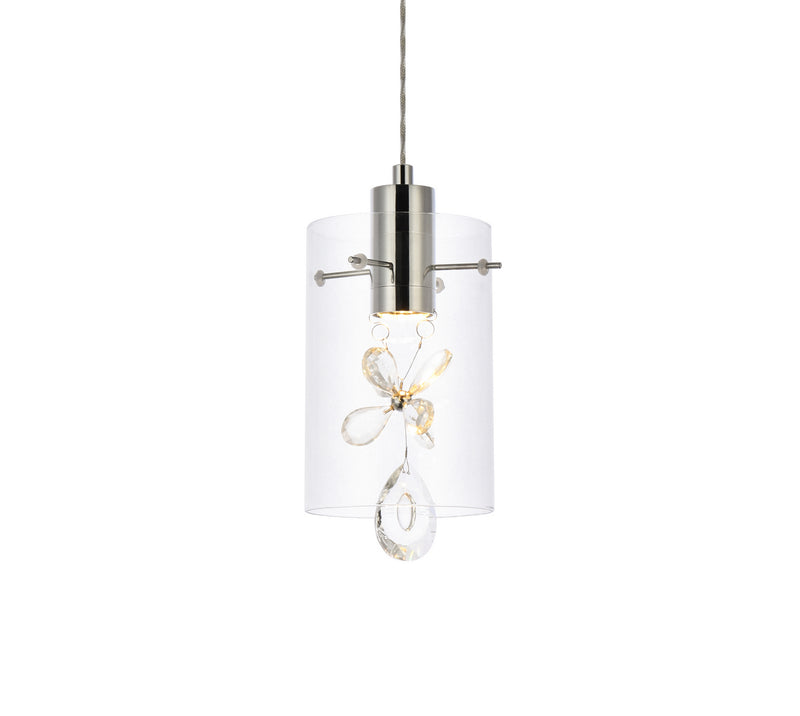 LED Pendant<br /><span style="color:#4AB0CE;">Entrega: 4-10 dias en USA</span><br /><span style="color:#4AB0CE;font-size:60%;">PREGUNTE POR ENTREGA EN PANAMA</span><br />Collection: Hana<br />Finish: Chrome