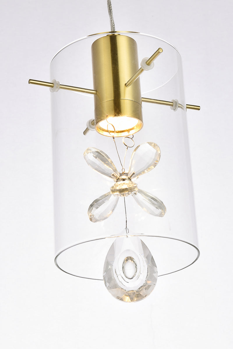 LED Pendant<br /><span style="color:#4AB0CE;">Entrega: 7-8 semanas en USA</span><br /><span style="color:#4AB0CE;font-size:60%;">PREGUNTE POR ENTREGA EN PANAMA</span><br />Collection: Hana<br />Finish: Gold