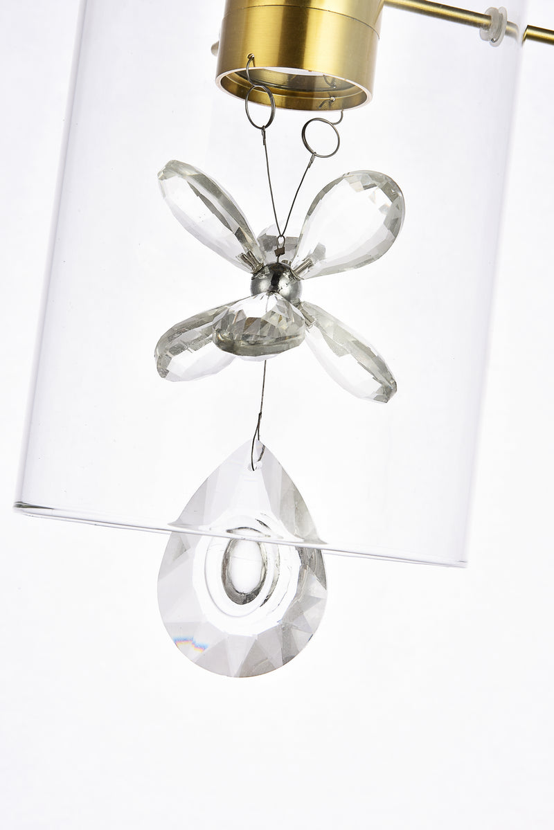 LED Pendant<br /><span style="color:#4AB0CE;">Entrega: 7-8 semanas en USA</span><br /><span style="color:#4AB0CE;font-size:60%;">PREGUNTE POR ENTREGA EN PANAMA</span><br />Collection: Hana<br />Finish: Gold