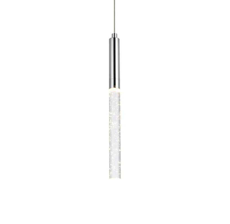 LED Pendant<br /><span style="color:#4AB0CE;">Entrega: 4-10 dias en USA</span><br /><span style="color:#4AB0CE;font-size:60%;">PREGUNTE POR ENTREGA EN PANAMA</span><br />Collection: Ruelle<br />Finish: Chrome