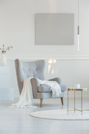 LED Pendant<br /><span style="color:#4AB0CE;">Entrega: 4-10 dias en USA</span><br /><span style="color:#4AB0CE;font-size:60%;">PREGUNTE POR ENTREGA EN PANAMA</span><br />Collection: Ruelle<br />Finish: Chrome