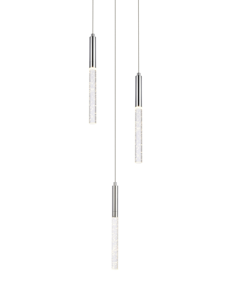 LED Pendant<br /><span style="color:#4AB0CE;">Entrega: 4-10 dias en USA</span><br /><span style="color:#4AB0CE;font-size:60%;">PREGUNTE POR ENTREGA EN PANAMA</span><br />Collection: Ruelle<br />Finish: Chrome