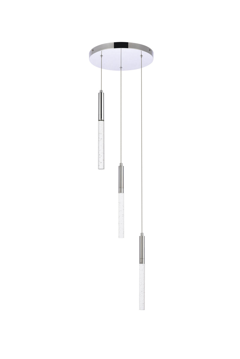LED Pendant<br /><span style="color:#4AB0CE;">Entrega: 4-10 dias en USA</span><br /><span style="color:#4AB0CE;font-size:60%;">PREGUNTE POR ENTREGA EN PANAMA</span><br />Collection: Ruelle<br />Finish: Chrome