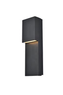 LED Outdoor Wall Lamp<br /><span style="color:#4AB0CE;">Entrega: 4-10 dias en USA</span><br /><span style="color:#4AB0CE;font-size:60%;">PREGUNTE POR ENTREGA EN PANAMA</span><br />Collection: Raine<br />Finish: black