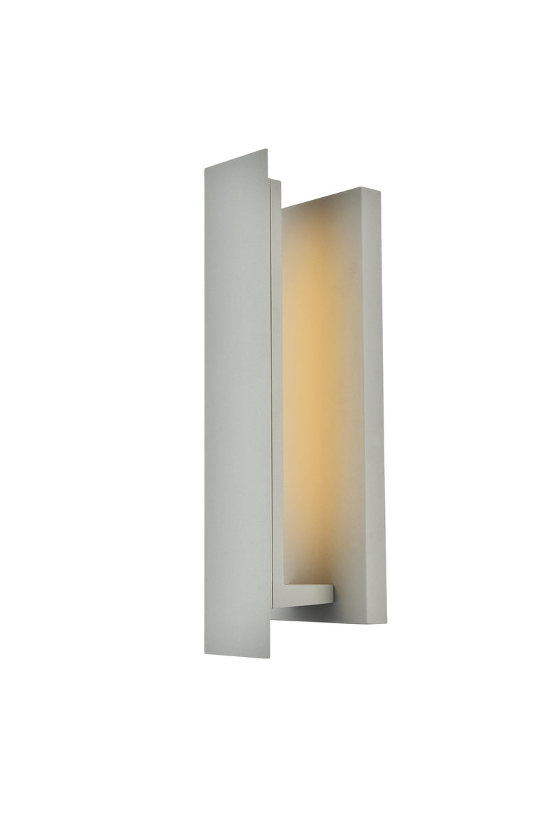 LED Outdoor Wall Lamp<br /><span style="color:#4AB0CE;">Entrega: 4-10 dias en USA</span><br /><span style="color:#4AB0CE;font-size:60%;">PREGUNTE POR ENTREGA EN PANAMA</span><br />Collection: Raine<br />Finish: Silver