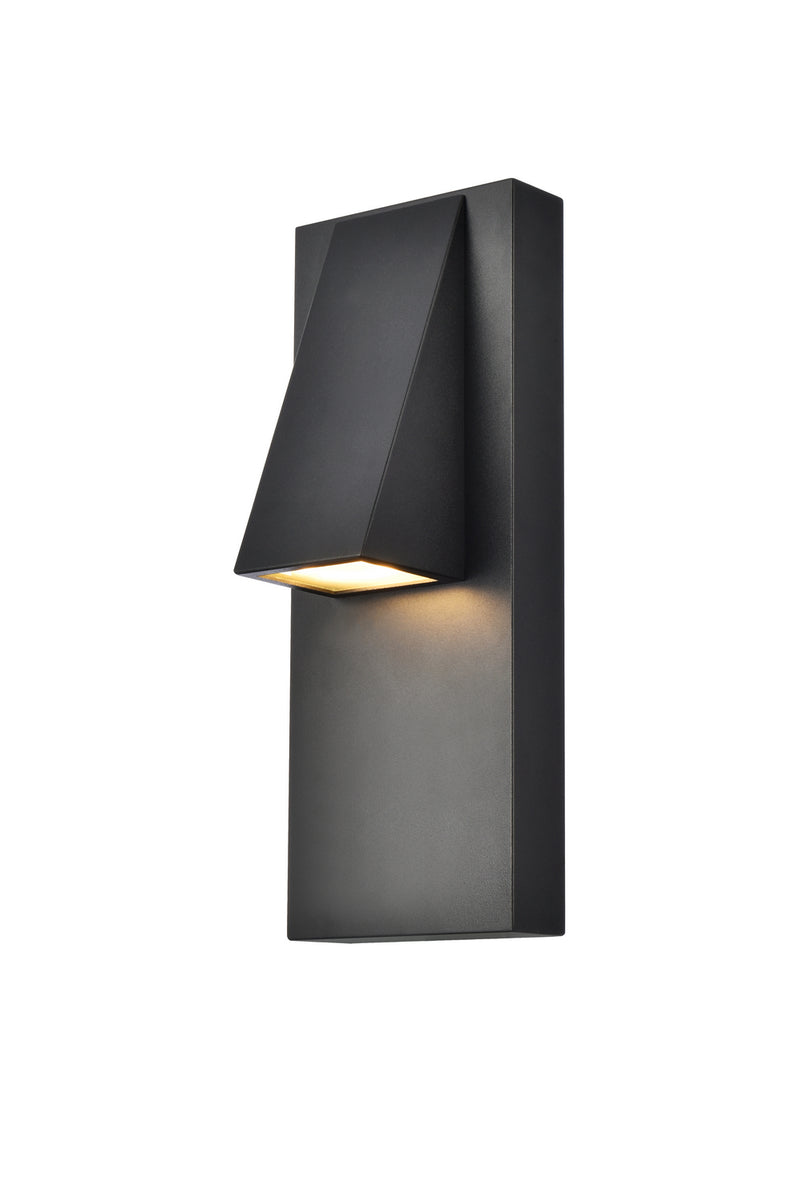 LED Outdoor Wall Lamp<br /><span style="color:#4AB0CE;">Entrega: 3-4 semanas en USA</span><br /><span style="color:#4AB0CE;font-size:60%;">PREGUNTE POR ENTREGA EN PANAMA</span><br />Collection: Raine<br />Finish: black