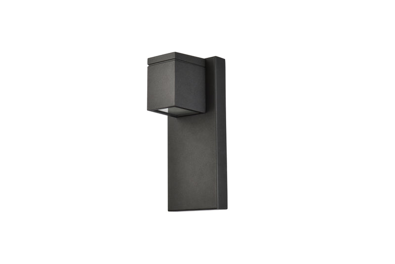 LED Outdoor Wall Lamp<br /><span style="color:#4AB0CE;">Entrega: 4-10 dias en USA</span><br /><span style="color:#4AB0CE;font-size:60%;">PREGUNTE POR ENTREGA EN PANAMA</span><br />Collection: Raine<br />Finish: black