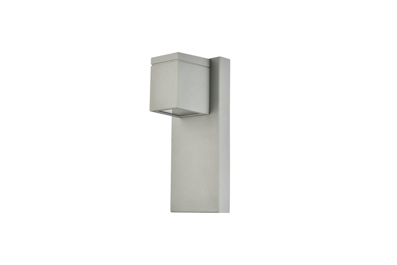 LED Outdoor Wall Lamp<br /><span style="color:#4AB0CE;">Entrega: 4-10 dias en USA</span><br /><span style="color:#4AB0CE;font-size:60%;">PREGUNTE POR ENTREGA EN PANAMA</span><br />Collection: Raine<br />Finish: Silver