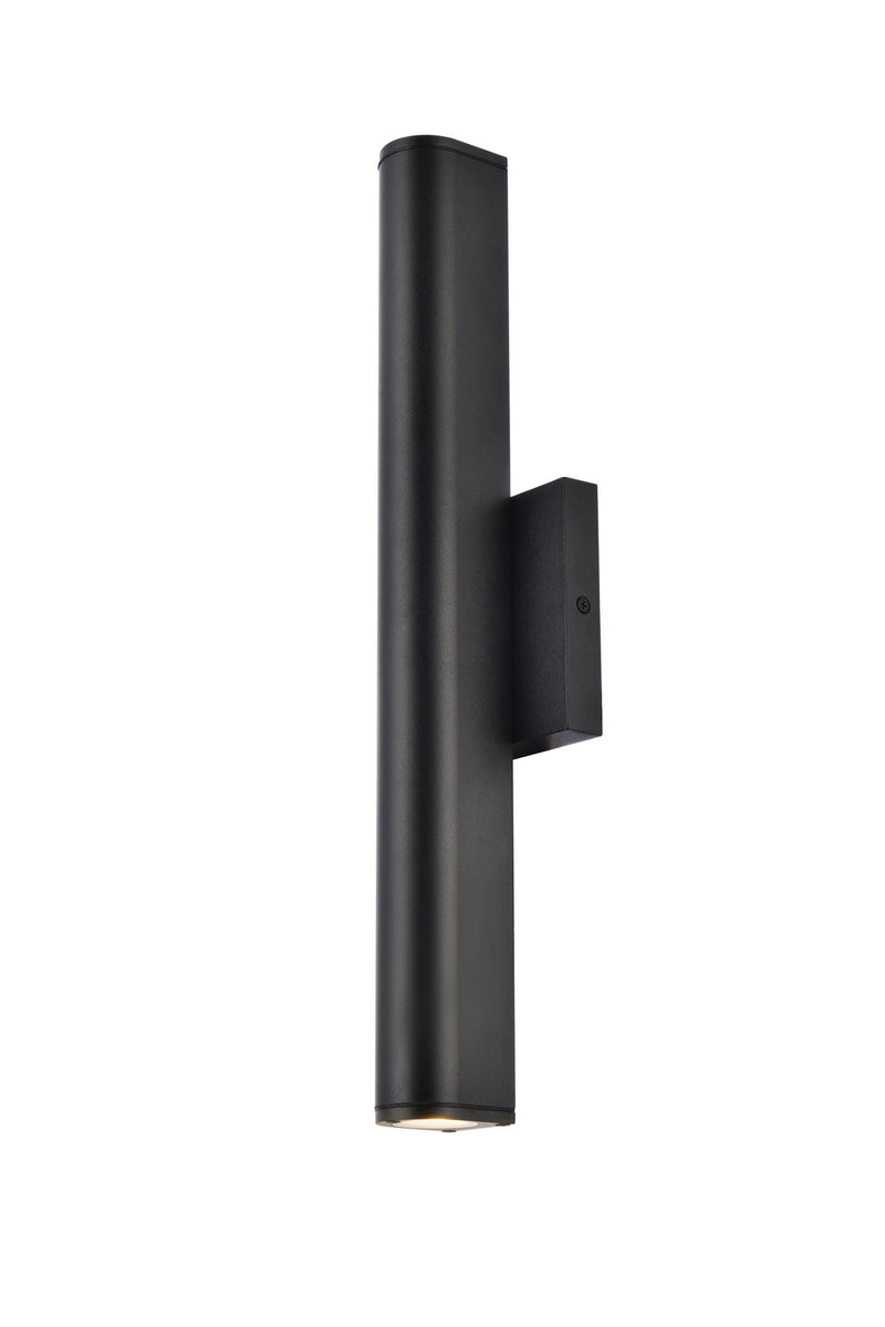 LED Outdoor Wall Lamp<br /><span style="color:#4AB0CE;">Entrega: 4-10 dias en USA</span><br /><span style="color:#4AB0CE;font-size:60%;">PREGUNTE POR ENTREGA EN PANAMA</span><br />Collection: Raine<br />Finish: black