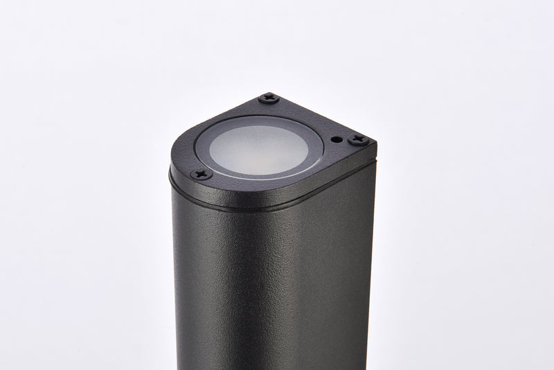 LED Outdoor Wall Lamp<br /><span style="color:#4AB0CE;">Entrega: 4-10 dias en USA</span><br /><span style="color:#4AB0CE;font-size:60%;">PREGUNTE POR ENTREGA EN PANAMA</span><br />Collection: Raine<br />Finish: black