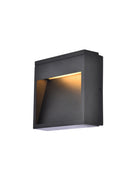 LED Outdoor Wall Lamp<br /><span style="color:#4AB0CE;">Entrega: 4-10 dias en USA</span><br /><span style="color:#4AB0CE;font-size:60%;">PREGUNTE POR ENTREGA EN PANAMA</span><br />Collection: Raine<br />Finish: black
