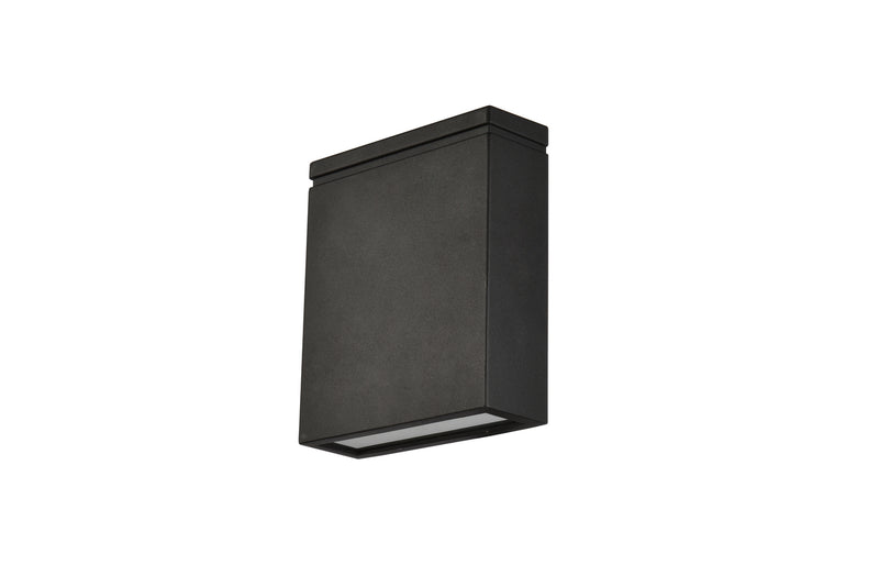 LED Outdoor Wall Lamp<br /><span style="color:#4AB0CE;">Entrega: 4-10 dias en USA</span><br /><span style="color:#4AB0CE;font-size:60%;">PREGUNTE POR ENTREGA EN PANAMA</span><br />Collection: Raine<br />Finish: black