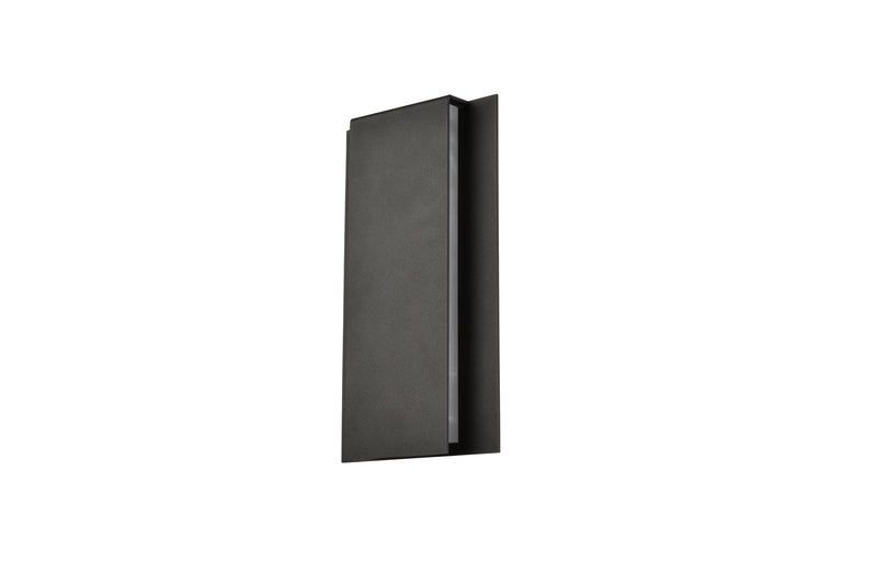 LED Outdoor Wall Lamp<br /><span style="color:#4AB0CE;">Entrega: 4-10 dias en USA</span><br /><span style="color:#4AB0CE;font-size:60%;">PREGUNTE POR ENTREGA EN PANAMA</span><br />Collection: Raine<br />Finish: black