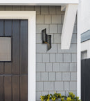 LED Outdoor Wall Lamp<br /><span style="color:#4AB0CE;">Entrega: 4-10 dias en USA</span><br /><span style="color:#4AB0CE;font-size:60%;">PREGUNTE POR ENTREGA EN PANAMA</span><br />Collection: Raine<br />Finish: black