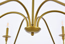 Six Light Chandelier<br /><span style="color:#4AB0CE;">Entrega: 4-10 dias en USA</span><br /><span style="color:#4AB0CE;font-size:60%;">PREGUNTE POR ENTREGA EN PANAMA</span><br />Collection: Rohan<br />Finish: Brass
