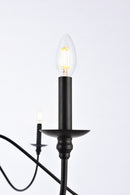 Six Light Chandelier<br /><span style="color:#4AB0CE;">Entrega: 6-7 semanas en USA</span><br /><span style="color:#4AB0CE;font-size:60%;">PREGUNTE POR ENTREGA EN PANAMA</span><br />Collection: Rohan<br />Finish: Matte Black