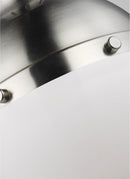 One Light Mini Pendant<br /><span style="color:#4AB0CE;">Entrega: 4-10 dias en USA</span><br /><span style="color:#4AB0CE;font-size:60%;">PREGUNTE POR ENTREGA EN PANAMA</span><br />Collection: Hanks<br />Finish: Brushed Nickel